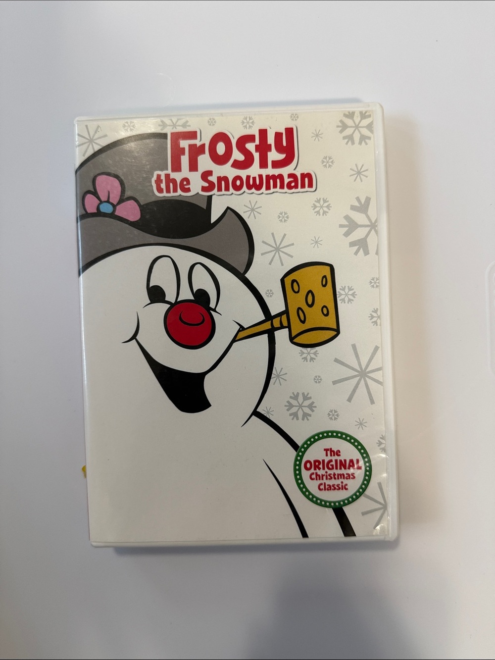 Frosty the Snowman Holiday DVD - White with Red Accents
